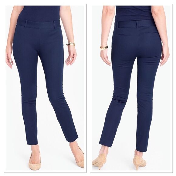 J. Crew Winnie Pant In Stretch Cotton (H13) - Picture 1 of 6